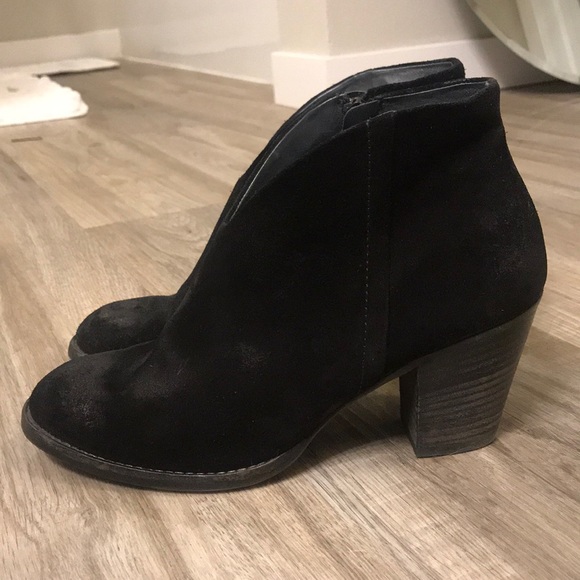 PAUL GREEN black suede boots - Picture 4 of 12